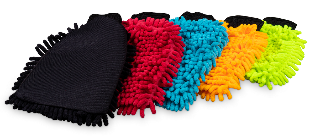 Gant de lavage microfibre Rasta / Unité
