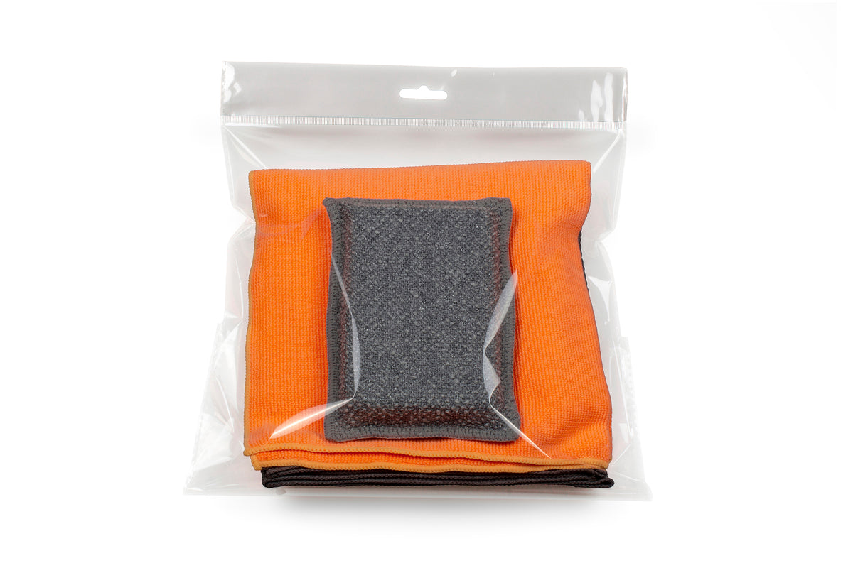 Kit de nettoyage microfibre Cuisine / Unité