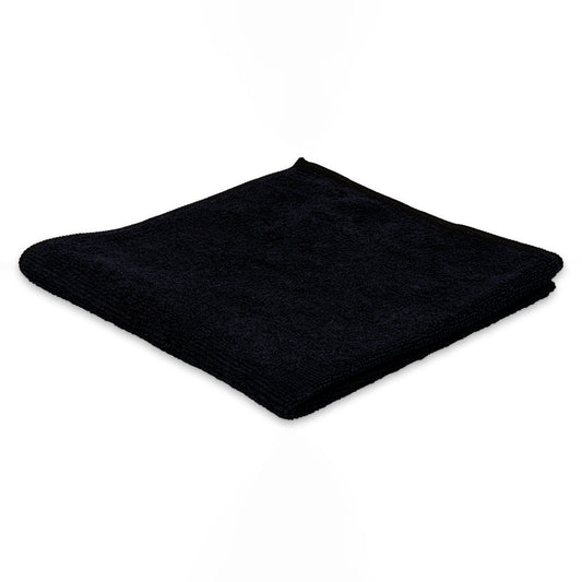 Chiffon microfibre Tricot Soft Black 40x40cm / Lot de 5